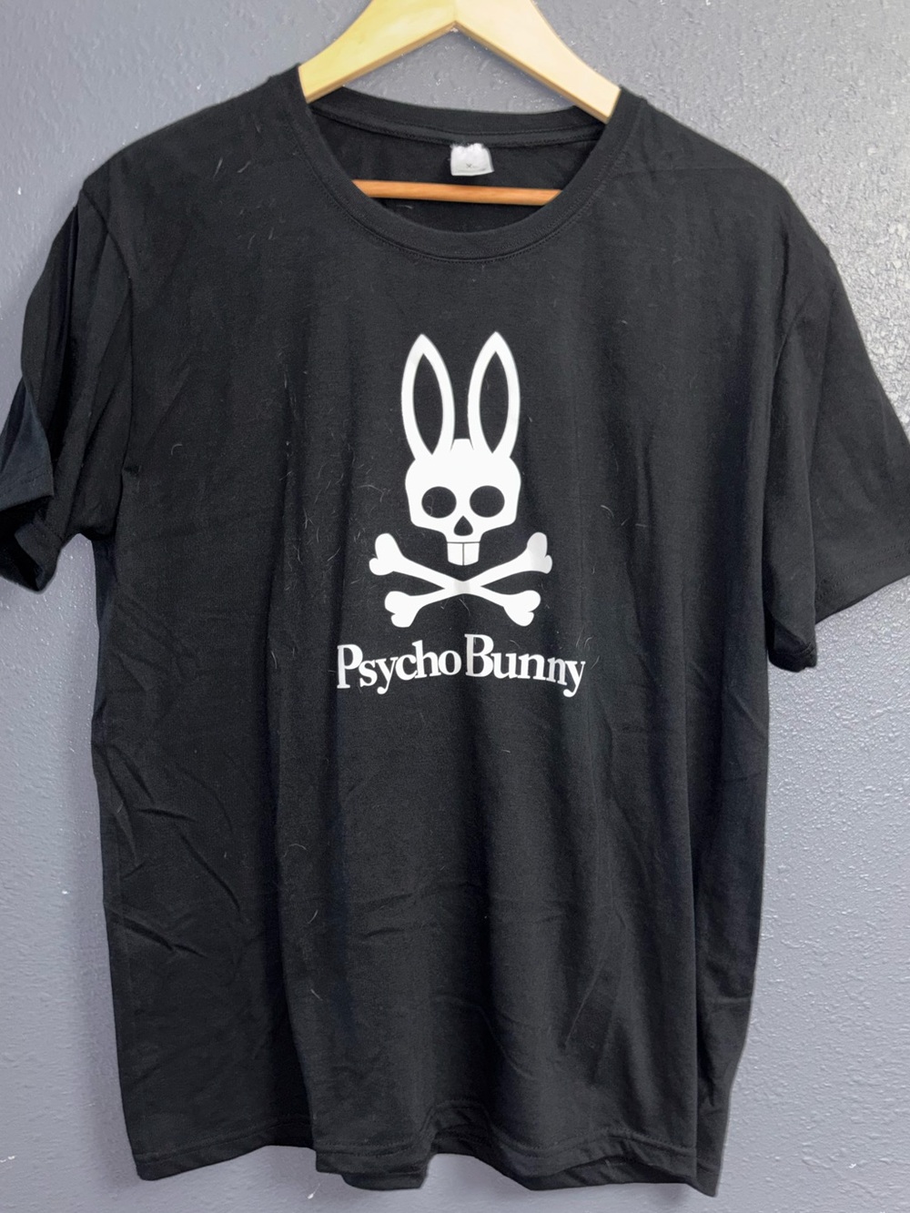 Psycho Bunny Kids Black Graphic Logo Tee
